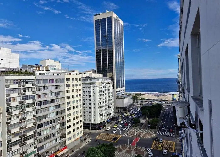 Copacabana 162 Modern Beach Apartament Rio de Janeiro